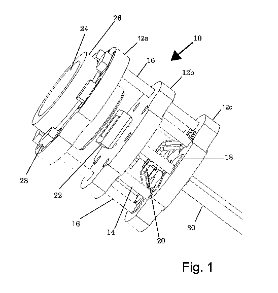 A single figure which represents the drawing illustrating the invention.